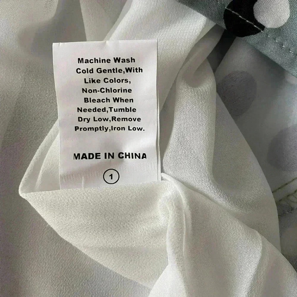 🆕Boho Trendy Sage Polka Dots Tiered Pocket Sleeveless Dress XL 🆕 - Picture 10 of 11